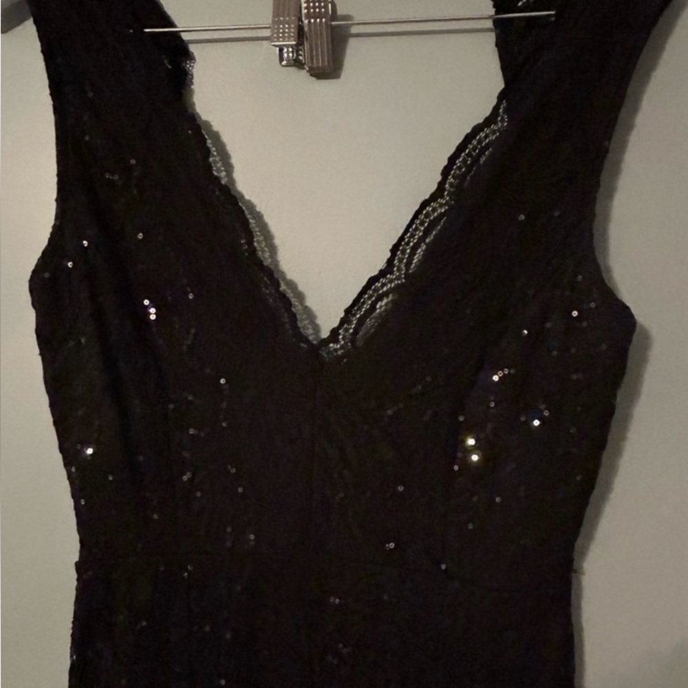 Elegant Black Evening Gown
